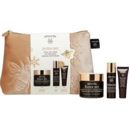 Apivita Pack Queen BeeCrema Regeneradora Rica 50ml + Sérum 10 ml + contorno de ojos 1,5ml