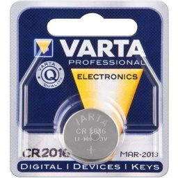 Pila de Botón Varta CR2016 3V Litio
