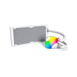 Refrigeración Líquida Montech Hyperflow 240mm 2 Ventiladores PWM aRGB Blanco