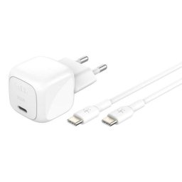 Cargador Belkin WCA008KQ1MWH-B6 USB-C 30 W Power Delivery PPS Blanco