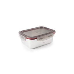 Lacor Ecoinox - Recipiente Rectangular Baby De 0.25l En Acero Inoxidable Apto Microondas