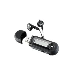 Reproductor MP3 Intenso Music Walker 64 GB negro con auriculares