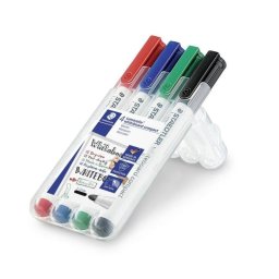 Marcadores Staedtler Lumocolor Whiteboard Compact 341 4 unidades