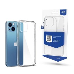 Funda para móvil 3MK Clear Case carcasa rígida TPU transparente para iPhone 13 6,1
