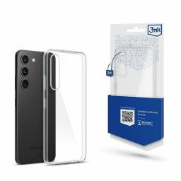 Funda para móvil 3MK Clear Case Transparente Flexible para Galaxy S23 5G