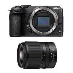 Cámara Mirrorless Nikon Z30 20.9MP 4K 18-140mm WiFi Bluetooth