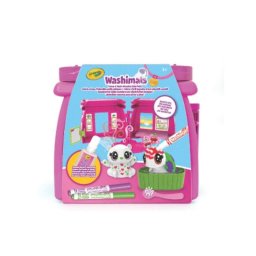 Set de juguetes Crayola Washimals Pets Spa Salón de belleza y spa Rosa