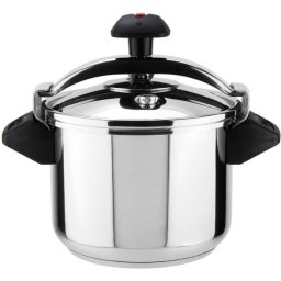 Olla a presión Magefesa Inoxtar 6 litros recta acero inoxidable plateado
