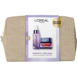 L'Oréal Paris Suero rellenador Revitalift con 1,5% de ácido hialurónicoRevitalift Sérum rellenador 30 ml Crema con SPF 50 50 ml