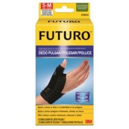 Futuro Muñequera Pulgar Negra S/M
