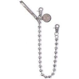 Ina Kent Nombre del producto: Llavero - Correa de cadena BALL N CHAIN ED.1 plata