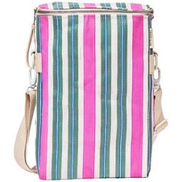 Sunnylife Bolsa nevera de nailon reciclado - Verde hierba marina multicolor