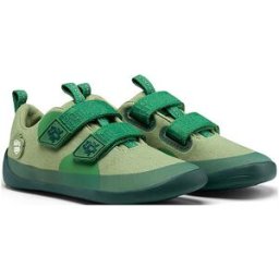 Affenzahn Zapatillas deportivas descalzas para niños COTTON LUCKY Frosch verde 25