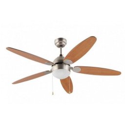 Ventilador de Techo con Luz FM Calefacción VT-130 60W 132cm 3 Velocidades Función Invierno