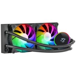 Refrigeración Líquida Mars Gaming ML-LCD240 240mm 2 Ventiladores ARGB LCD