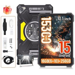 Tablet Cubot Tab KingKong S 4G 10,1" 6GB Negra 256GB Batería prolongada