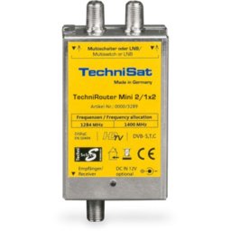 Conmutador TechniSat TechniRouter Mini 2/1x2