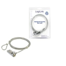 Cable antirrobo LogiLink Notebook Security Lock w/ Combination 1,5 m
