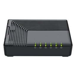 Adaptador ATA 2 Puertos Auerswald VoIP Negro