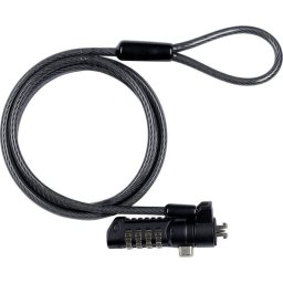 Cable antirrobo Gearlab GLB220102 1,8 m Kensington código acero carbón negro