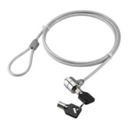 Cable antirrobo Goobay 93037 1,5 m Llave redonda Acero Gris