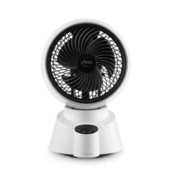Ventilador de Sobremesa Ufesa FF1470 40W 6 Velocidades Oscilante Cabezal Inclinable con Luz y Mando