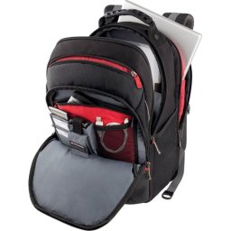 Mochila Wenger Legacy 16" Poliéster 3 Comoras Negro Gris