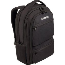 Mochila Wenger Fuse 15.6" Poliéster 3 Comoras Negra