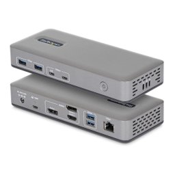 Base para Portátiles StarTech.com 199UE-USBC-DOCK Triple Pantalla 4K60Hz Ethernet 1GbE