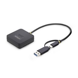 Base de conexión externa StarTech.com para SSD M.2 NVMe USB-C/USB-A 10Gbps sin herramientas