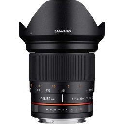Samyang Objetivo 20mm F1.8 ED AS UMC para Sony E