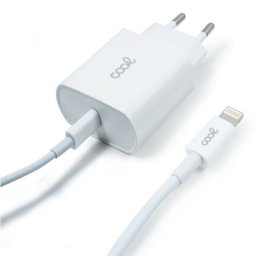 Cool Cargador de Red USB Tipo-C 3A para iPhone Blanco