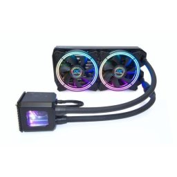 Refrigeración Líquida Alphacool Eisbaer Aurora 240mm 2 Ventiladores LED RGB