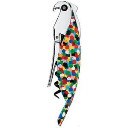 Alessi Sacacorchos de sumiller Parrot Proust Bunt 3cm multicolor