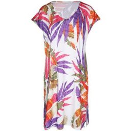 Charmline Vestido de mujer multicolor S
