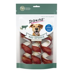 Dokas Espirales de masticar con pechuga de pato - 3 unidades (110 g)
