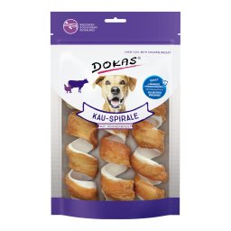 Dokas Espirales de masticar con pechuga de pollo - Pack % - 6 unidades (2 x 110 g)