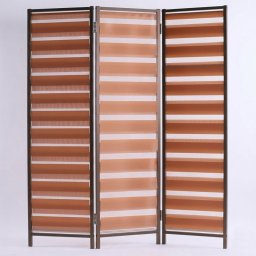Biombo Paraban 3 Hojas Exteriores Aluminio y Lona - Serie Alguea