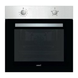 Horno Eléctrico Cata SES 7004 X 65L 60cm Limpieza Manual A Puerta Fría Negro Acero Inoxidable