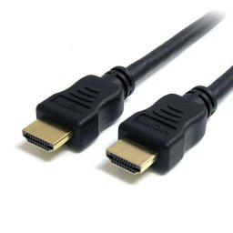 Cable HDMI StarTech HDMM2MHS 2 m 4K UHD 30Hz Ethernet 10,2 Gbps Macho Oro Negro