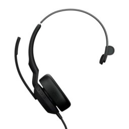 Auriculares Jabra Evolve2 50 con cable USB-C/USB-A y Bluetooth para oficina negro