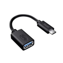 Cable Trust 20967 USB C a USB A 0,09 m Negro