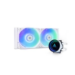 Refrigeración Líquida Iceberg Thermal ICEBERG 240-RGB-W 240mm 2 Ventiladores RGB Blanco