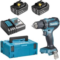 Llave inglesa Makita DDF485RTJ 18V 2 x 5 Ah silenciosa