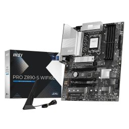 Placa Base MSI PRO Z890-S WIFI6E Intel Z890 LGA 1851 DDR5 ATX WiFi 6E PCIe 5.0