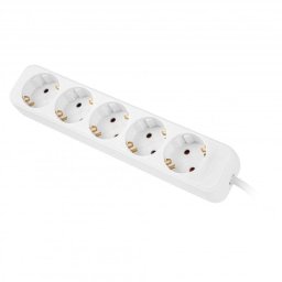 Regleta Lanberg PS0-05F-0150-W 5 Tomas Schuko con Protección Infantil