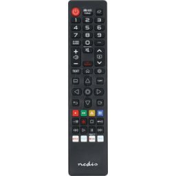NEDIS N TVRC45LGBK - Mando a distancia de repuesto para dispositivos LG