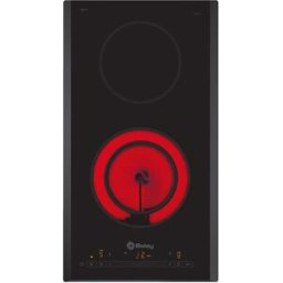 Balay Placa modular vitrocerámica, , 30 cm, sin perfiles - 3EB731LQ. Negro