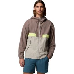 Columbia Chaqueta cortavientos de hombre Spire Valley™ Hooded . (XL) Topo