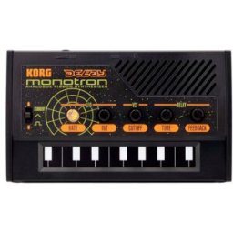 Korg Módulo de Sonidos o Sintetizador Monotron Delay. Negro